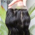 4x4 Body Wave Brazilian Virgin Hair Silk Base Closure,Free/Middle/3 Part Silk Top Closure